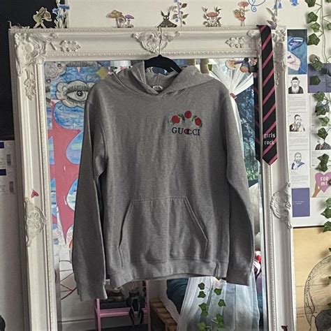 grey gucci hoodie womens|Gucci champion hoodie cheap.